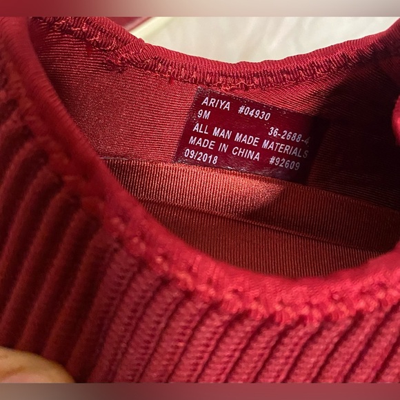 Comfortview Women's CV Sport Ariya Slip On Sneaker Crimson Size 9M - Picture 5 of 6